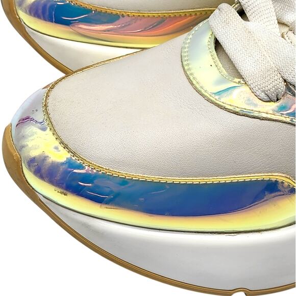 Alexander McQueen Oversized Runners Kadin Sneakers White EU 40 US 7